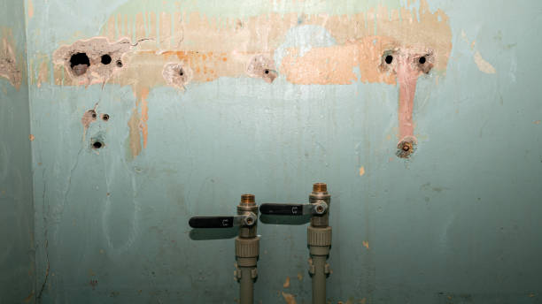 Water damage restoration process in AR